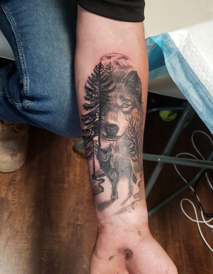 Wold and Wilderness Tattoo